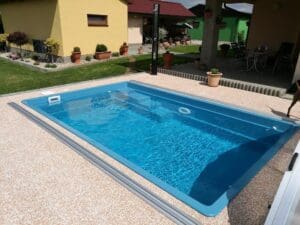 Saturn 9.7M Swimming Pool With Roller And Cover