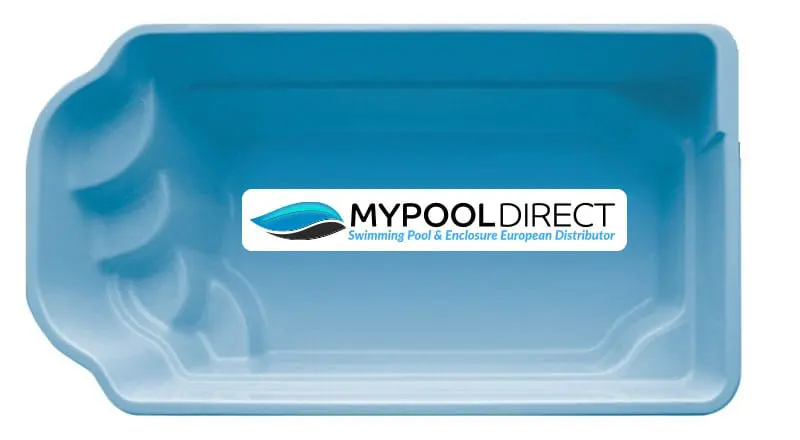 Agos 4.5M X 2.5M X 1.2M Swimming Pool Agos Fibreglass Pool